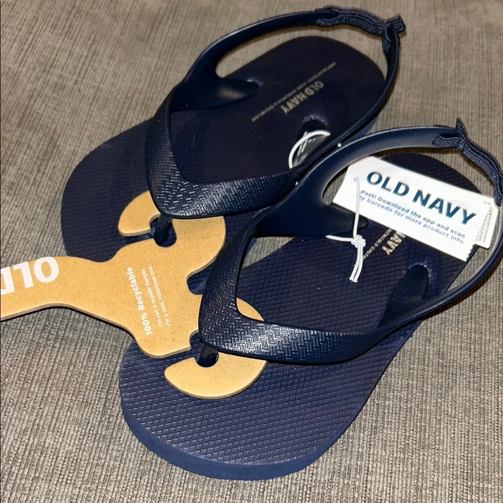 OLD NAVY Toddler Flip Flop Sandals 9 NWT